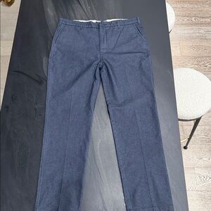 Men’s Levi’s Sta-Prest Navy Trousers W36 L34 Vintage Style Straight Leg NEW